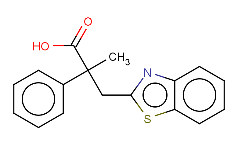 3-(1,3-benzothiazol-2-yl)-2-methyl-2-phenylpropanoic acid