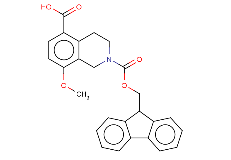 2-{[(9H-fluoren-9-yl)methoxy]carbonyl}-8-methoxy-1,2,3,4-tetrahydroisoquinoline-5-carboxylic acid