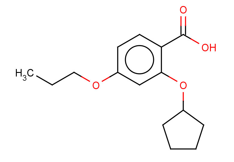 2-(cyclopentyloxy)-4-propoxybenzoic acid