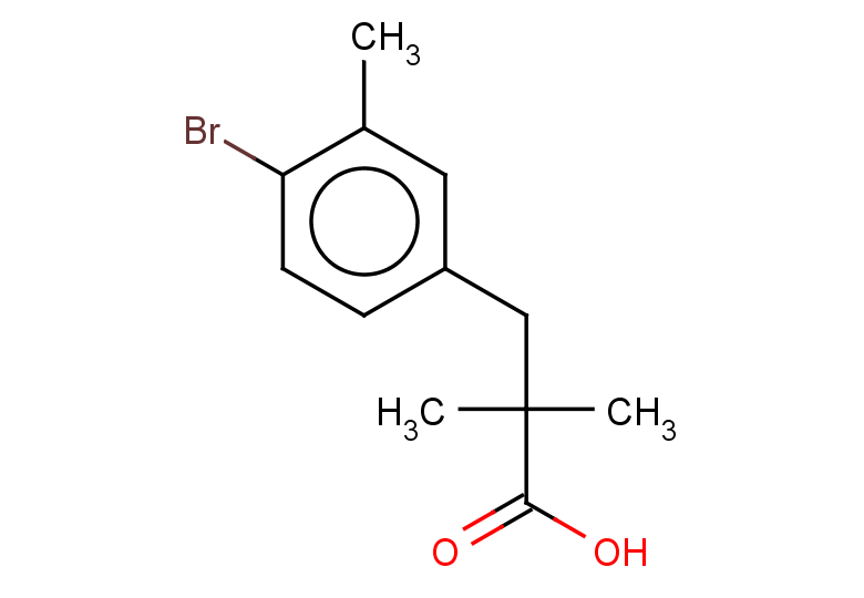 3-(4-bromo-3-methylphenyl)-2,2-dimethylpropanoic acid