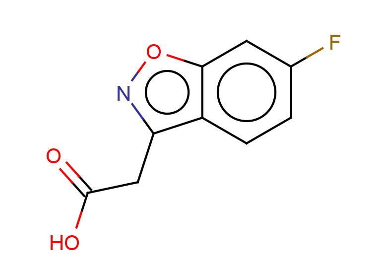 2-(6-fluoro-1,2-benzoxazol-3-yl)acetic acid