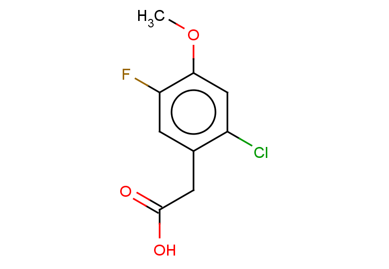 2-(2-chloro-5-fluoro-4-methoxyphenyl)acetic acid
