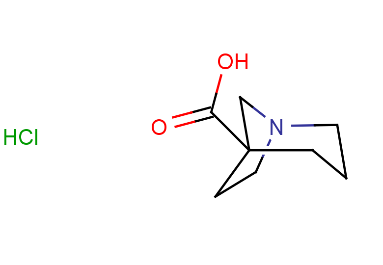1-azabicyclo[3.2.1]octane-5-carboxylic acid hydrochloride