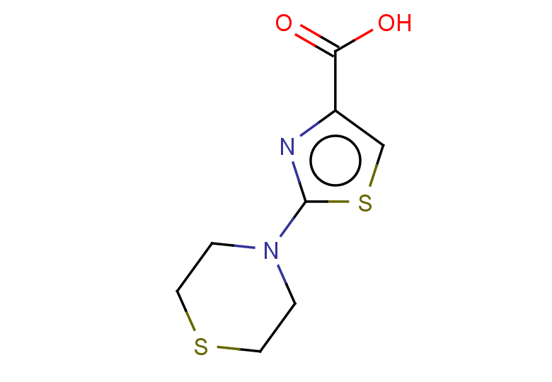 2-(thiomorpholin-4-yl)-1,3-thiazole-4-carboxylic acid
