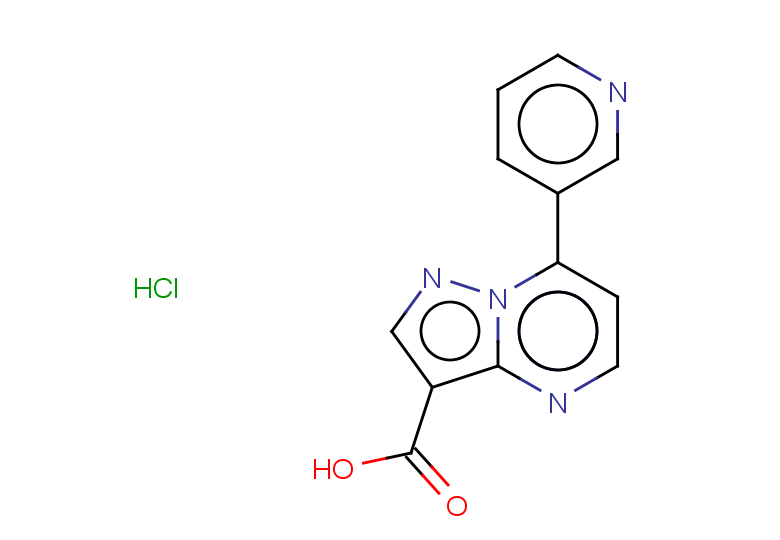 7-(pyridin-3-yl)pyrazolo[1,5-a]pyrimidine-3-carboxylic acid hydrochloride