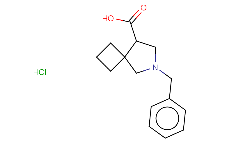 6-benzyl-6-azaspiro[3.4]octane-8-carboxylic acid hydrochloride