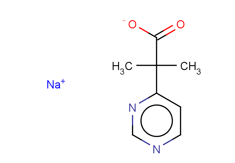 sodium 2-methyl-2-(pyrimidin-4-yl)propanoate