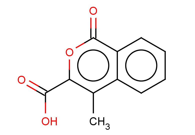 4-methyl-1-oxo-1H-isochromene-3-carboxylic acid