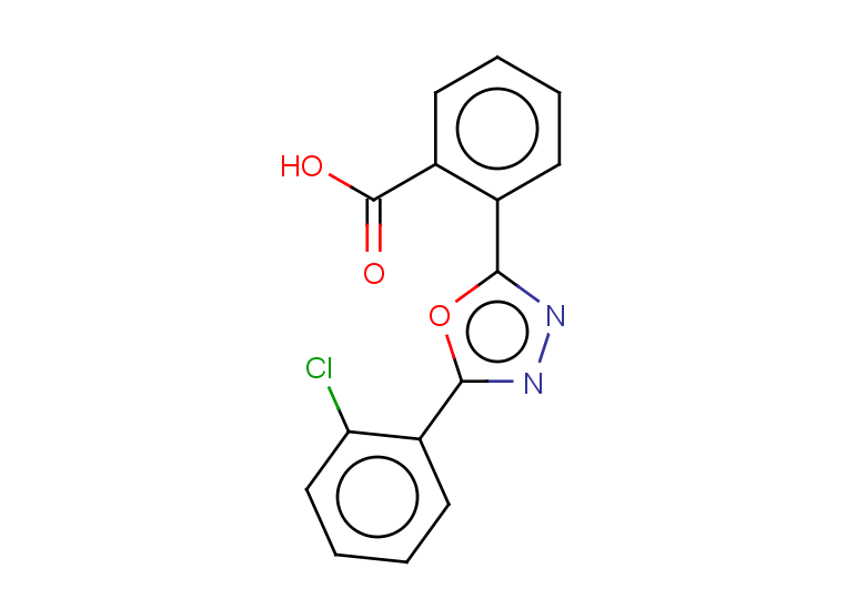 2-[5-(2-chlorophenyl)-1,3,4-oxadiazol-2-yl]benzoic acid