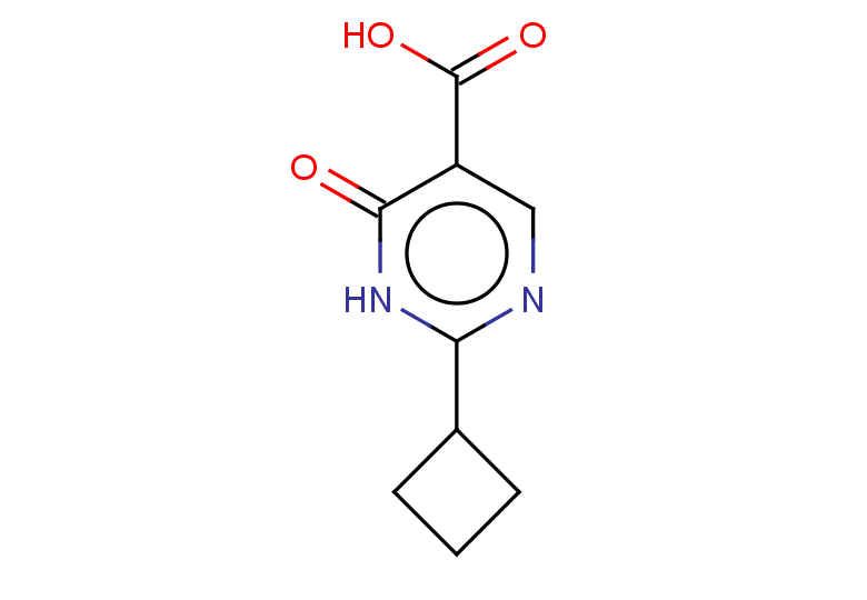 2-cyclobutyl-6-oxo-1,6-dihydropyrimidine-5-carboxylic acid