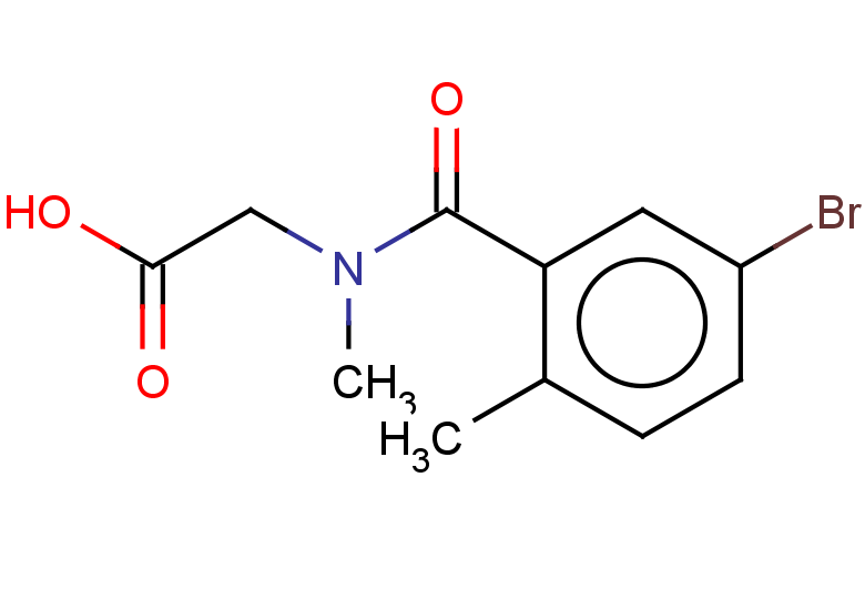 2-[1-(5-bromo-2-methylphenyl)-N-methylformamido]acetic acid