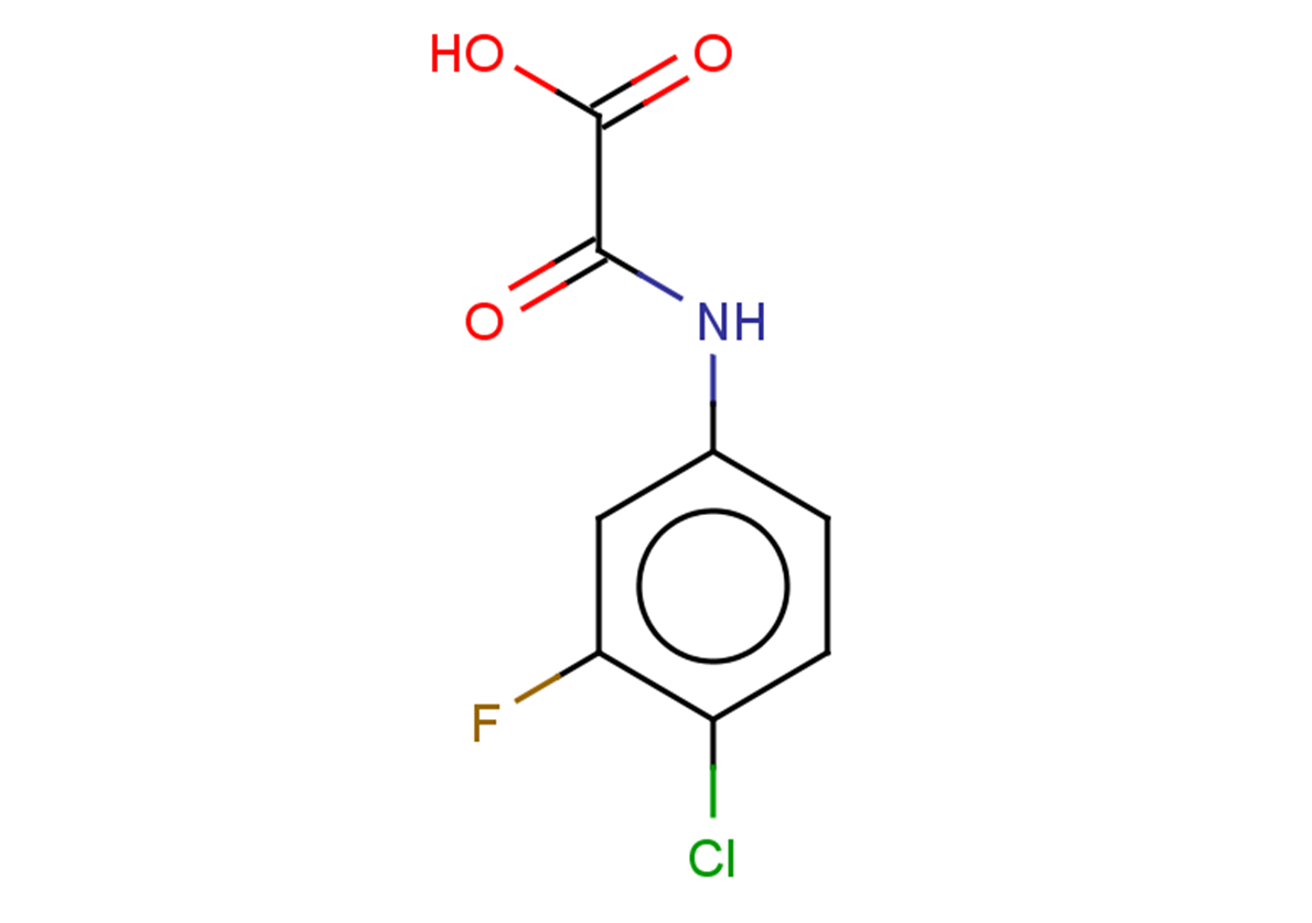 [(4-chloro-3-fluorophenyl)carbamoyl]formic acid