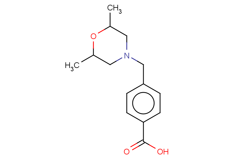 4-[(2,6-dimethylmorpholin-4-yl)methyl]benzoic acid