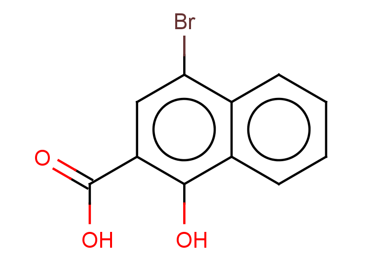 4-bromo-1-hydroxynaphthalene-2-carboxylic acid
