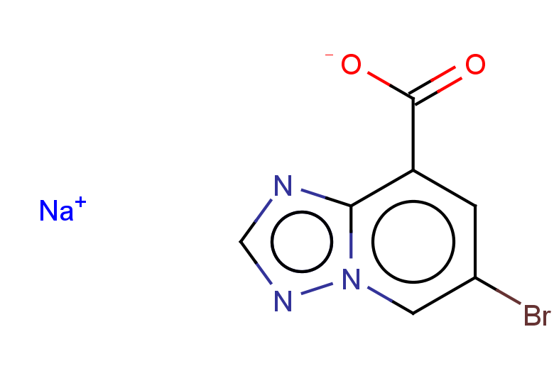 sodium 6-bromo-[1,2,4]triazolo[1,5-a]pyridine-8-carboxylate