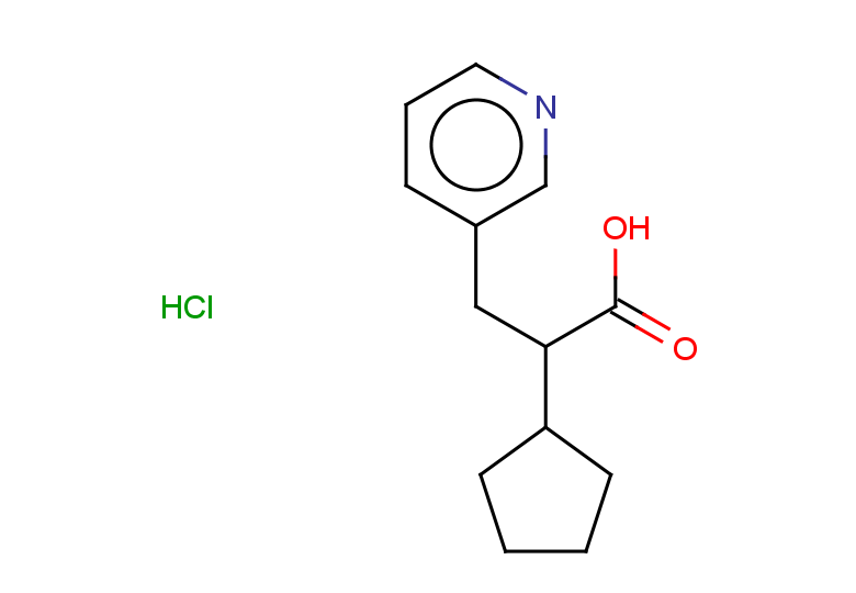 2-cyclopentyl-3-(pyridin-3-yl)propanoic acid hydrochloride