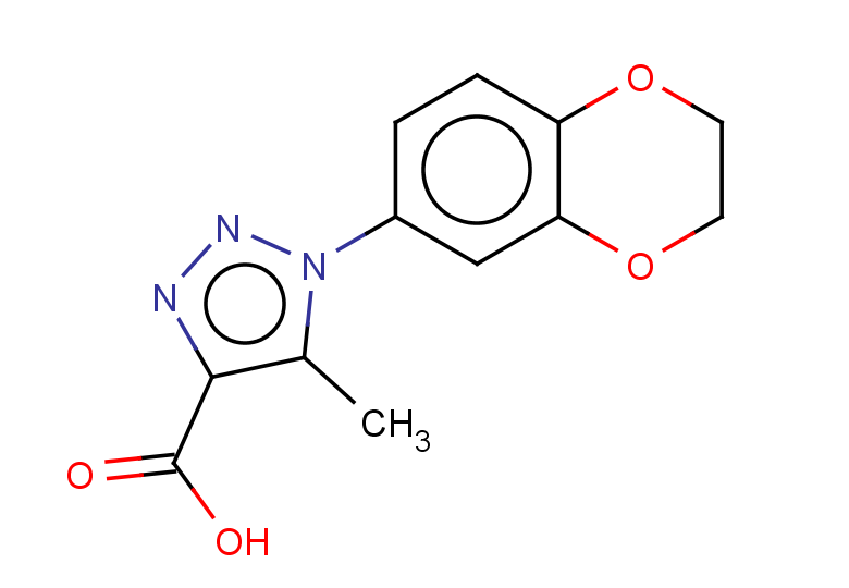 1-(2,3-dihydro-1,4-benzodioxin-6-yl)-5-methyl-1H-1,2,3-triazole-4-carboxylic acid