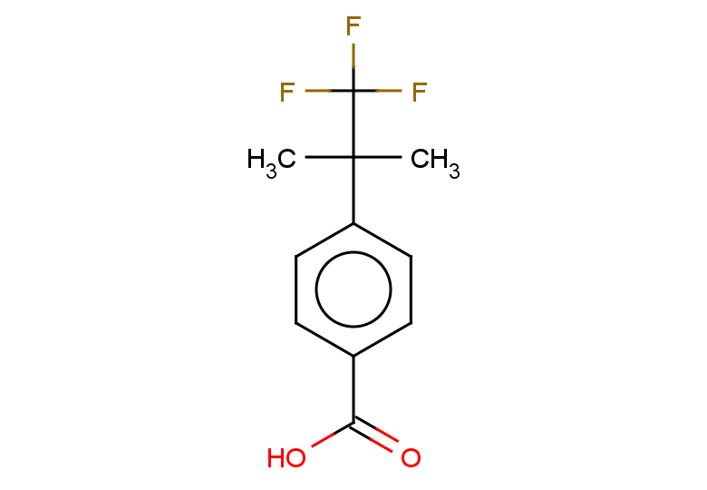 4-(1,1,1-trifluoro-2-methylpropan-2-yl)benzoic acid