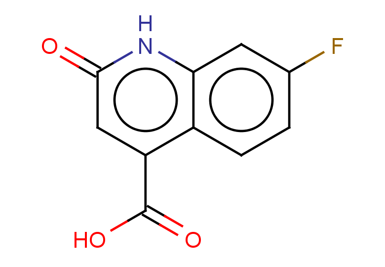 7-fluoro-2-oxo-1,2-dihydroquinoline-4-carboxylic acid