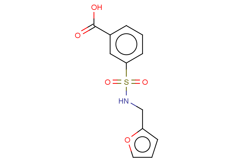 3-[(furan-2-ylmethyl)sulfamoyl]benzoic acid