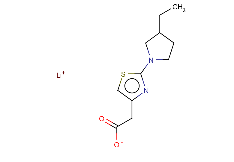 lithium(1+) ion 2-[2-(3-ethylpyrrolidin-1-yl)-1,3-thiazol-4-yl]acetate