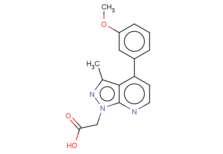 2-[4-(3-methoxyphenyl)-3-methyl-1H-pyrazolo[3,4-b]pyridin-1-yl]acetic acid