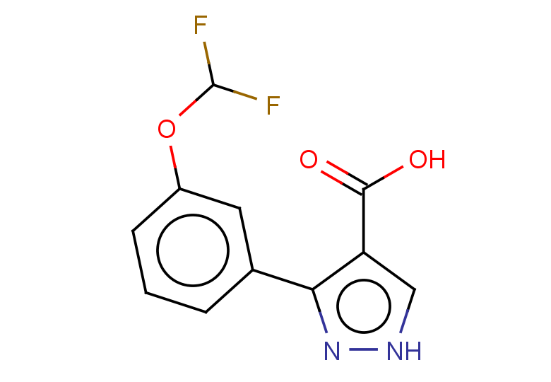 3-[3-(difluoromethoxy)phenyl]-1H-pyrazole-4-carboxylic acid