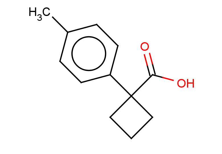 1-(4-methylphenyl)cyclobutane-1-carboxylic acid