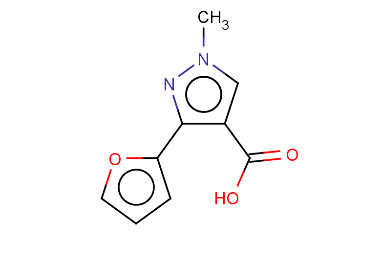 3-(furan-2-yl)-1-methyl-1H-pyrazole-4-carboxylic acid