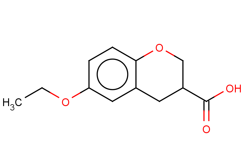 6-ethoxy-3,4-dihydro-2H-1-benzopyran-3-carboxylic acid
