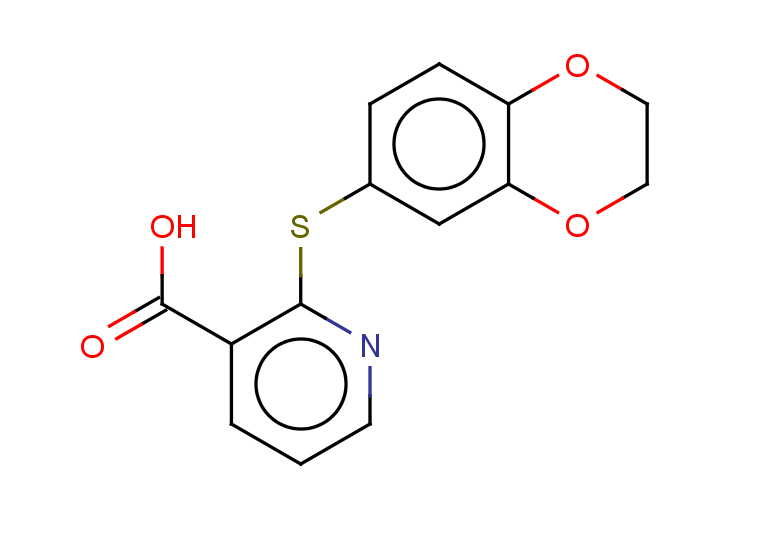 2-(2,3-dihydro-1,4-benzodioxin-6-ylsulfanyl)pyridine-3-carboxylic acid