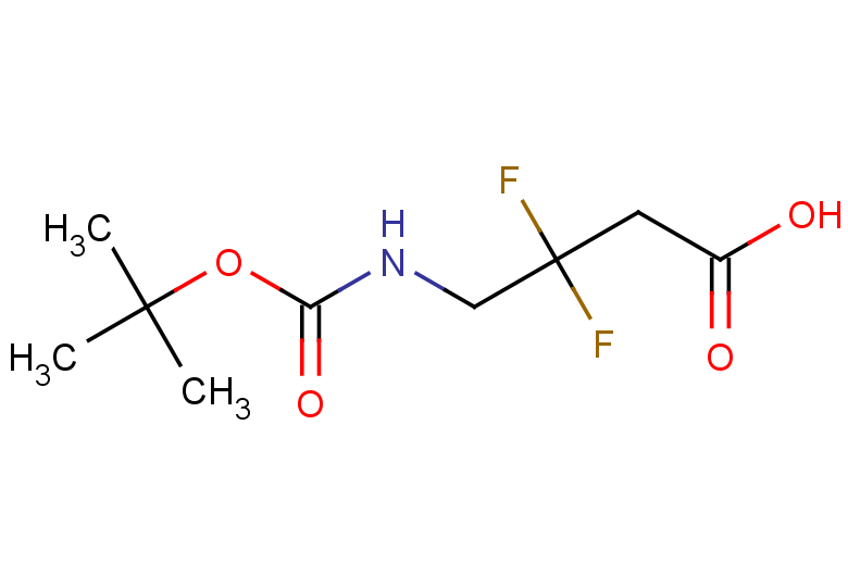 4-{[(tert-butoxy)carbonyl]amino}-3,3-difluorobutanoic acid