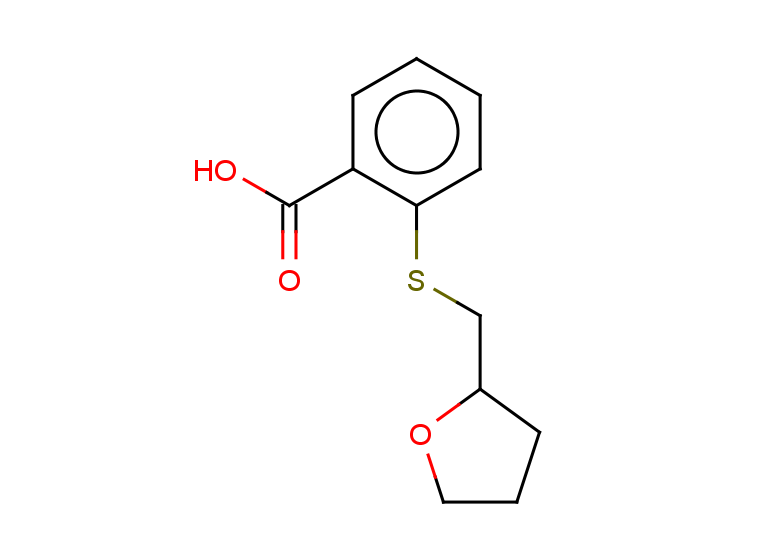 2-[(oxolan-2-ylmethyl)sulfanyl]benzoic acid