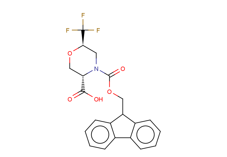 rac-(3R,6S)-4-{[(9H-fluoren-9-yl)methoxy]carbonyl}-6-(trifluoromethyl)morpholine-3-carboxylic acid, trans