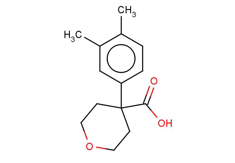4-(3,4-dimethylphenyl)oxane-4-carboxylic acid