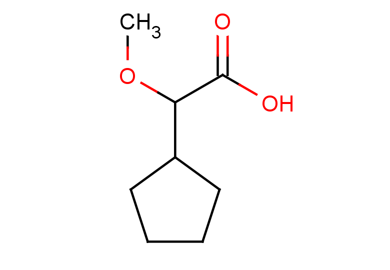 2-cyclopentyl-2-methoxyacetic acid