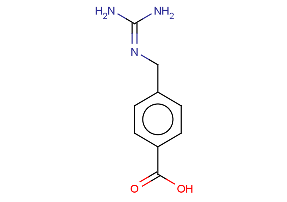 4-{[(diaminomethylidene)amino]methyl}benzoic acid