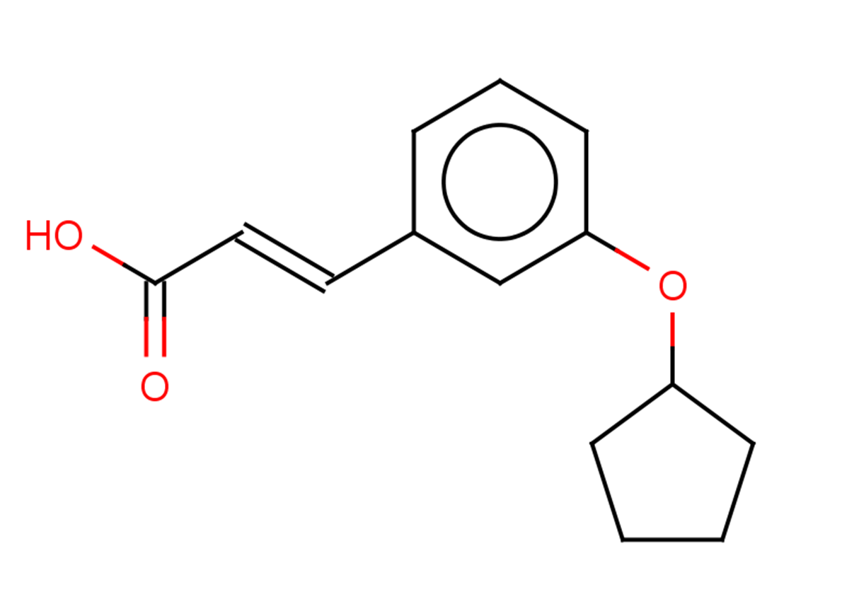 (2E)-3-[3-(cyclopentyloxy)phenyl]prop-2-enoic acid