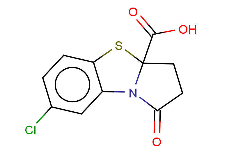 11-chloro-3-oxo-7-thia-2-azatricyclo[6.4.0.0,2,6]dodeca-1(12),8,10-triene-6-carboxylic acid