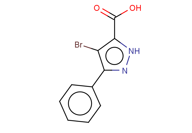 4-bromo-3-phenyl-1H-pyrazole-5-carboxylic acid
