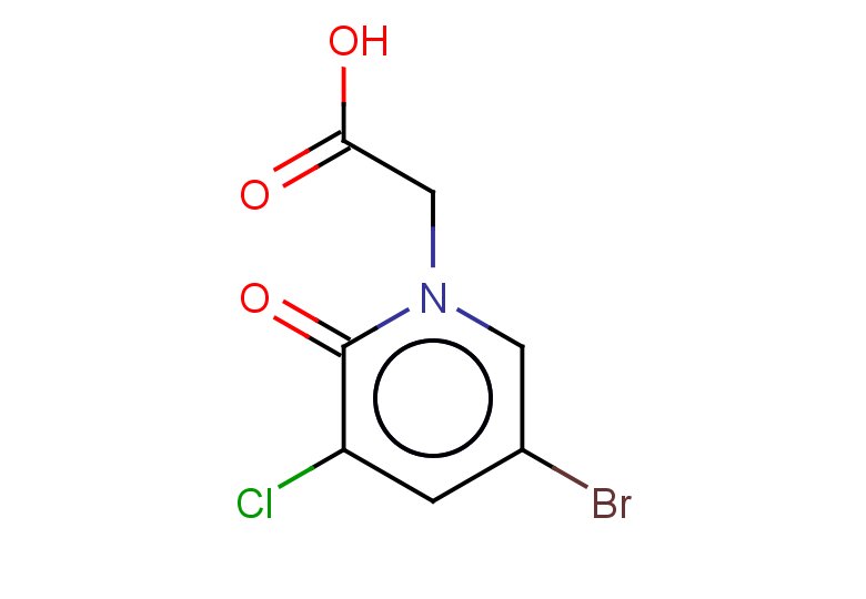 2-(5-bromo-3-chloro-2-oxo-1,2-dihydropyridin-1-yl)acetic acid