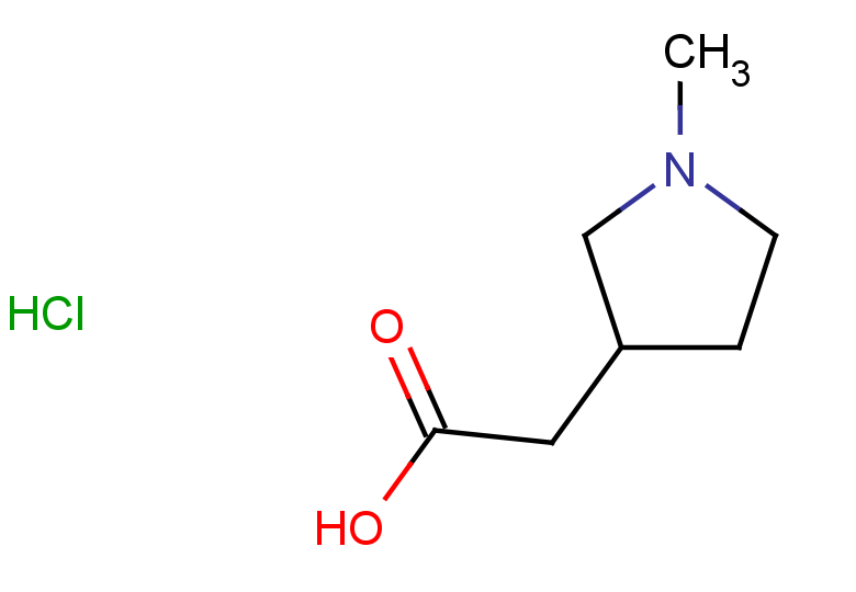 2-(1-methylpyrrolidin-3-yl)acetic acid hydrochloride