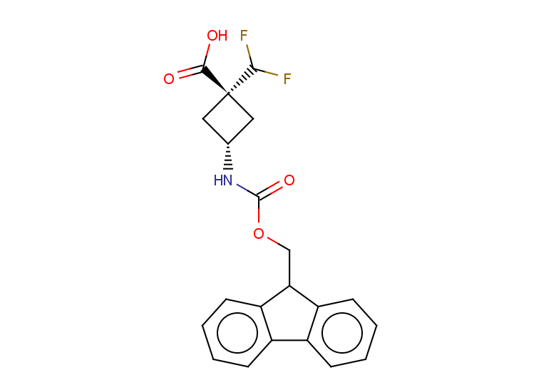 (1s,3s)-1-(difluoromethyl)-3-({[(9H-fluoren-9-yl)methoxy]carbonyl}amino)cyclobutane-1-carboxylic acid, cis