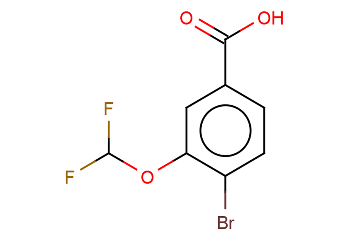 4-bromo-3-(difluoromethoxy)benzoic acid