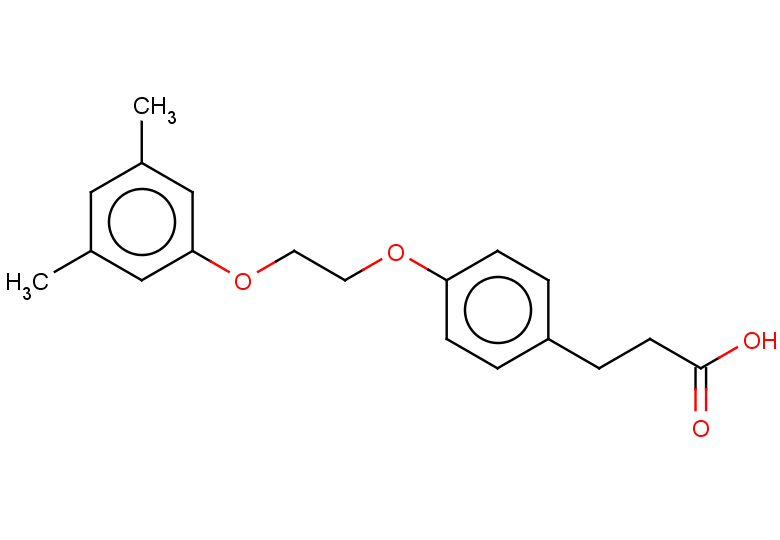 3-{4-[2-(3,5-dimethylphenoxy)ethoxy]phenyl}propanoic acid