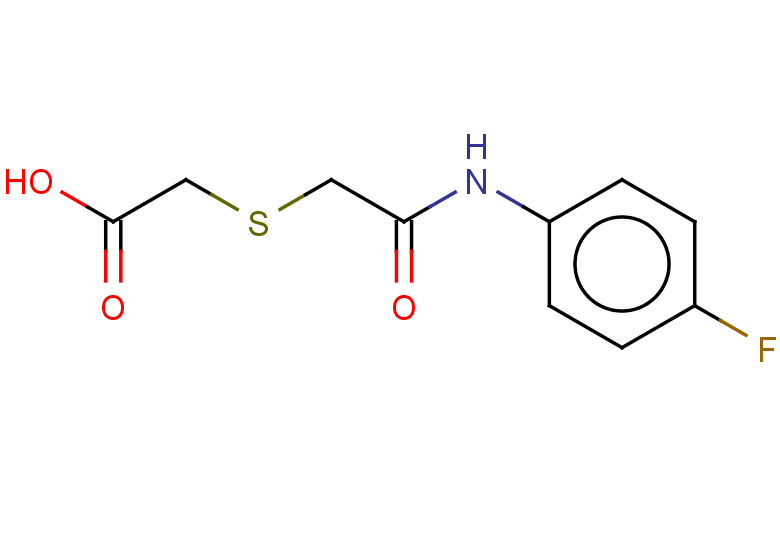 2-({[(4-fluorophenyl)carbamoyl]methyl}sulfanyl)acetic acid