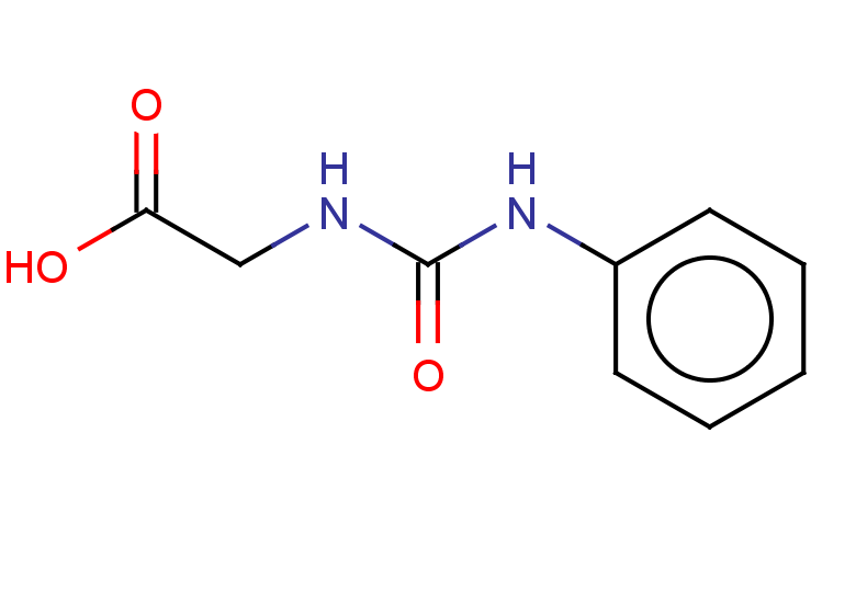 2-[(phenylcarbamoyl)amino]acetic acid