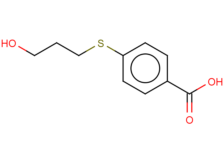 4-[(3-hydroxypropyl)sulfanyl]benzoic acid