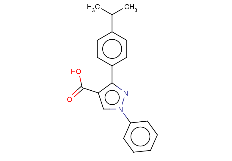 1-phenyl-3-[4-(propan-2-yl)phenyl]-1H-pyrazole-4-carboxylic acid
