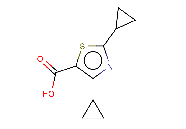 dicyclopropyl-1,3-thiazole-5-carboxylic acid